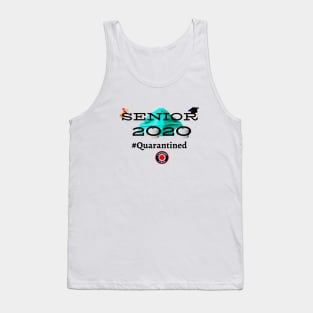 Senior 2020 Quarantined Graduation Tank Top